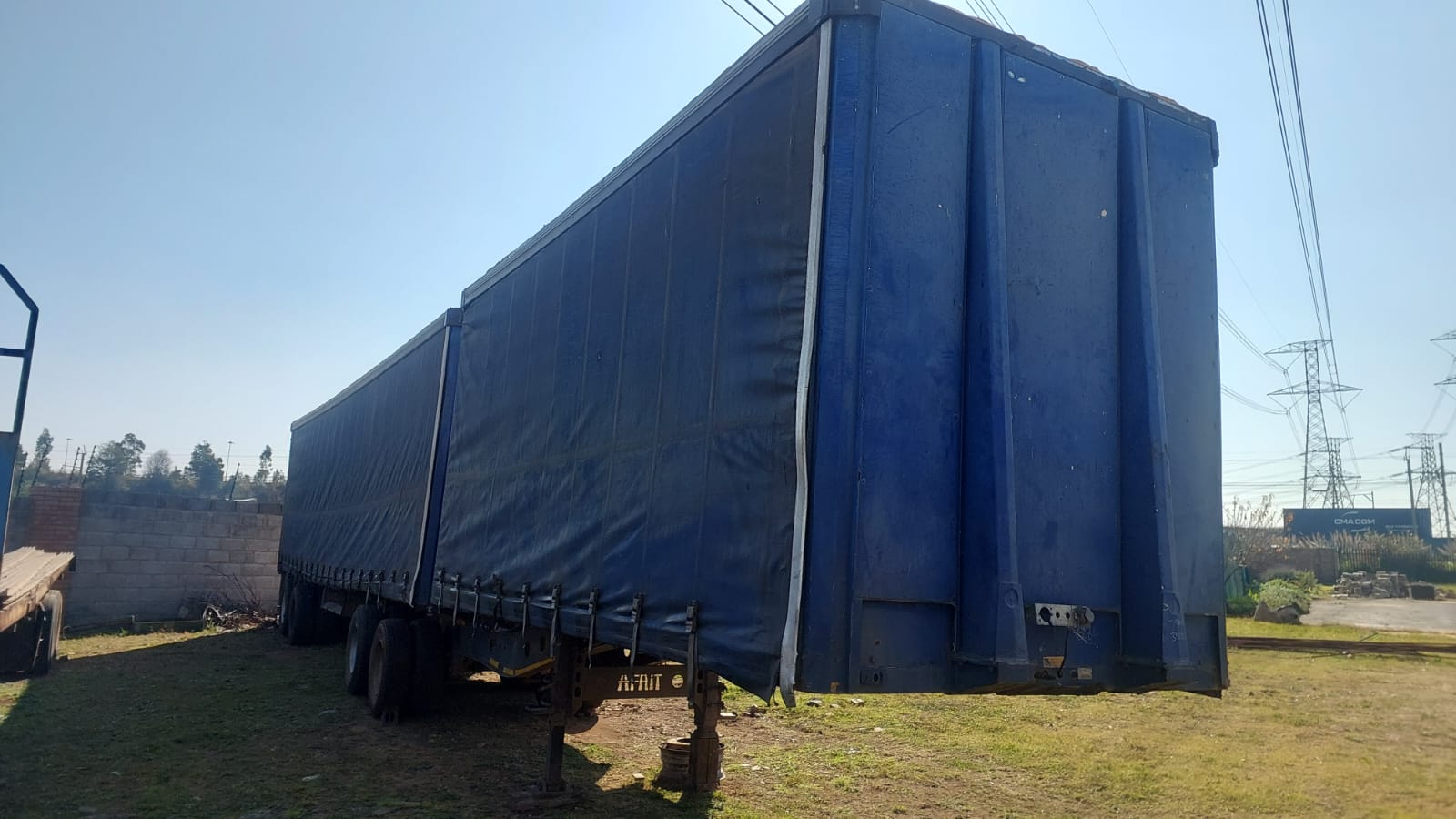 Afrit Double Axle 6x12m Tautliner Superlink