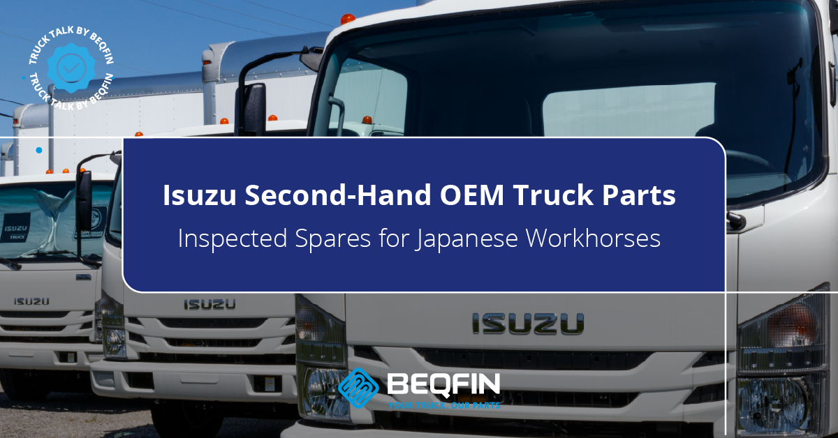 Isuzu Second-Hand OEM Truck Parts